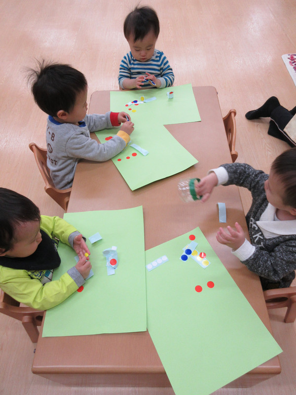 なかなかはがせないな〜