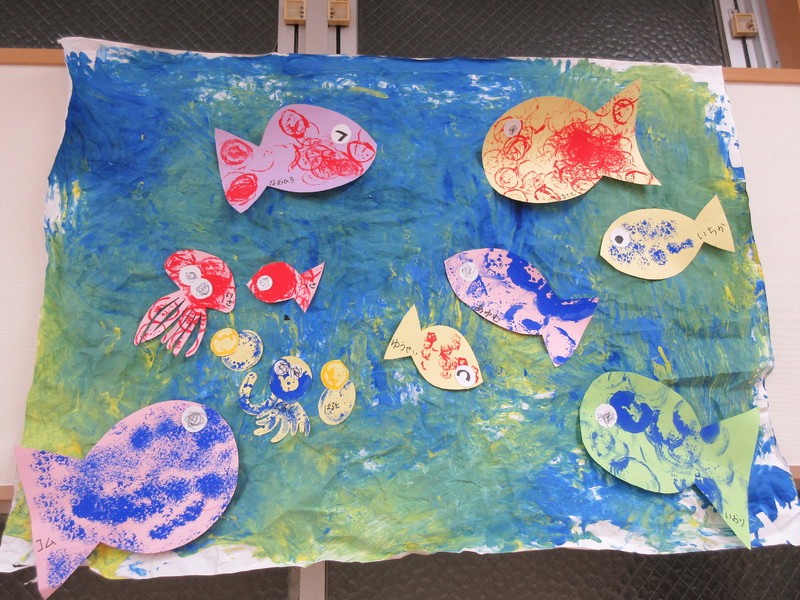 7月製作　さかな