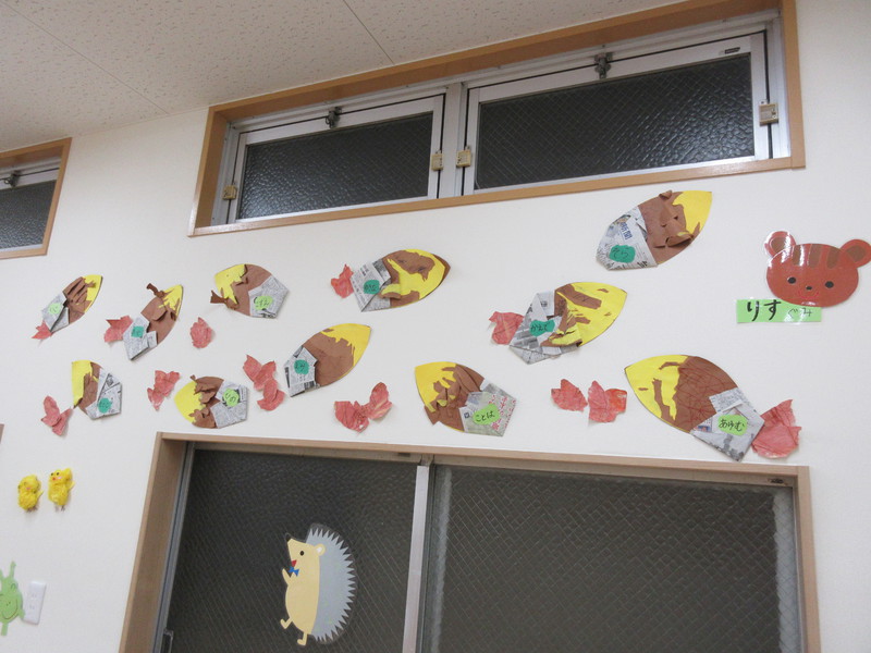 10月　製作　1歳児