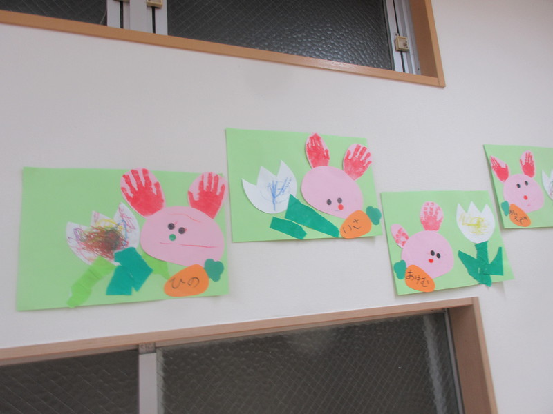 ４月制作　２歳児