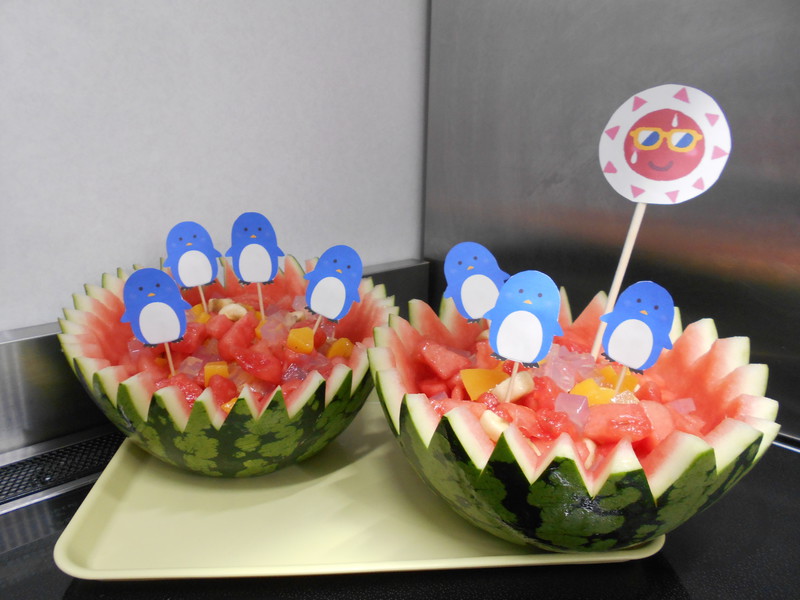 今日はスペシャルフルーツポンチ😋