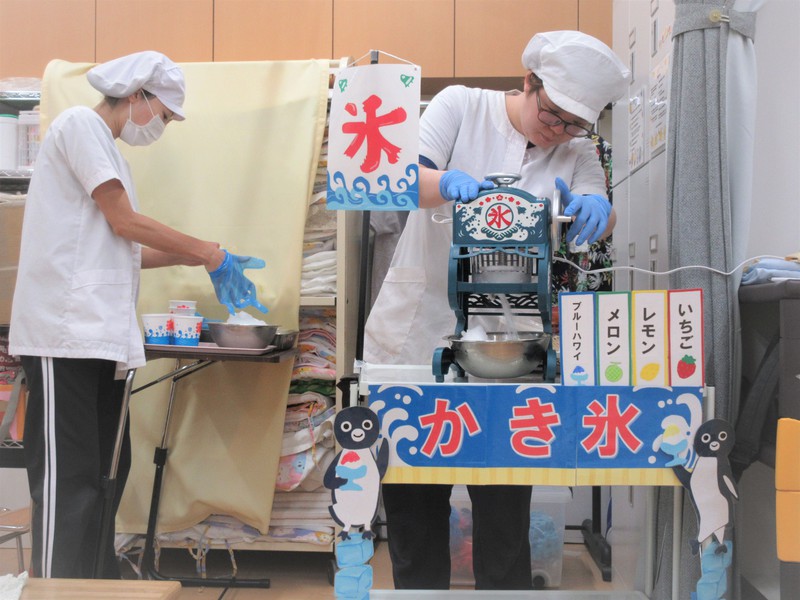 かき氷屋さんがやってきました🍧