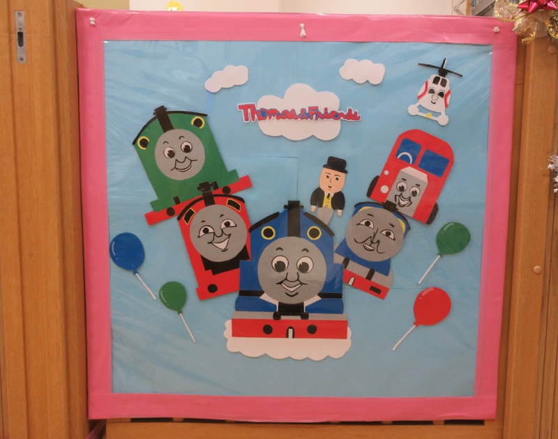 トーマスと仲間たちがお出迎え🚃