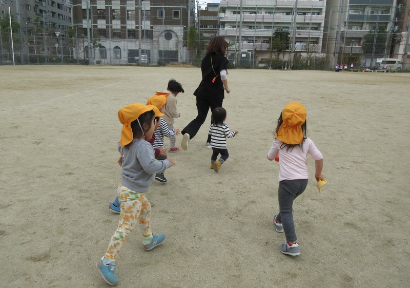 寒い日もダッシュすればあったかい💨