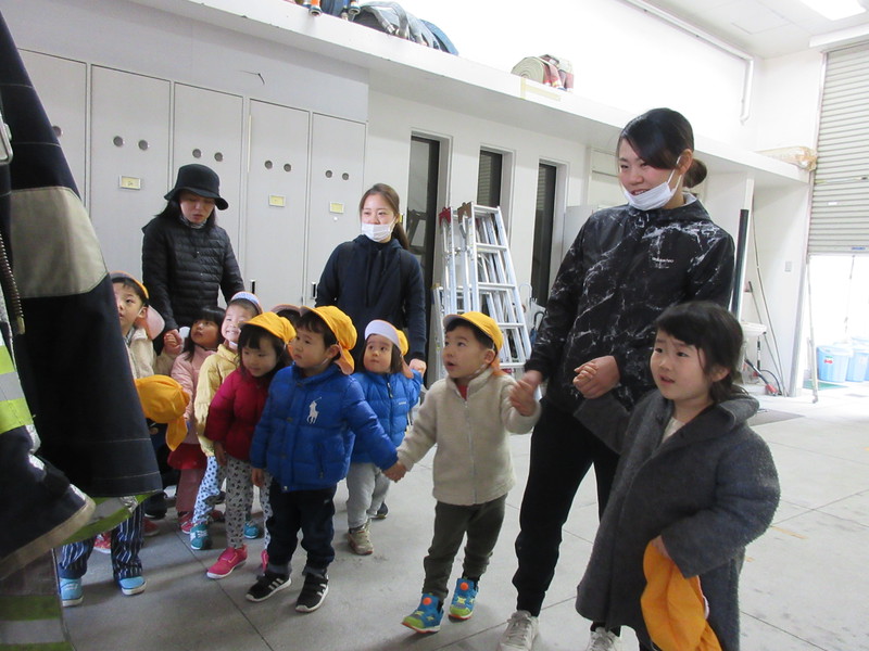 近くで見るとすごい迫力！！🚒