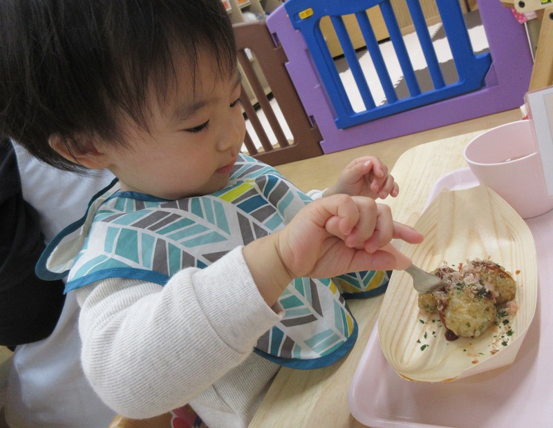 たこやきそっくりのおにぎり🍙✨