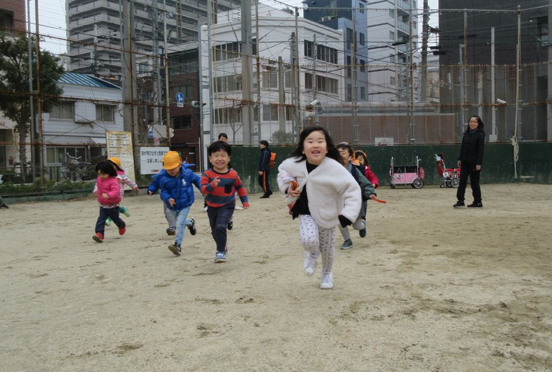 よーい・・・どん！！