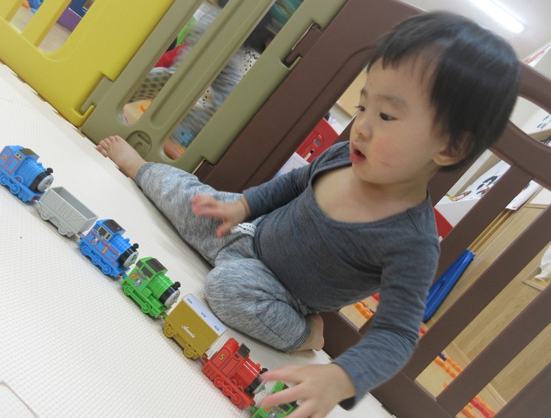 新しいトーマスのおもちゃ🚃