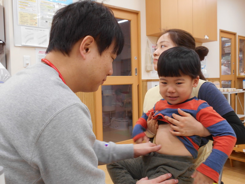 内科検診、みんなよくできました🏥
