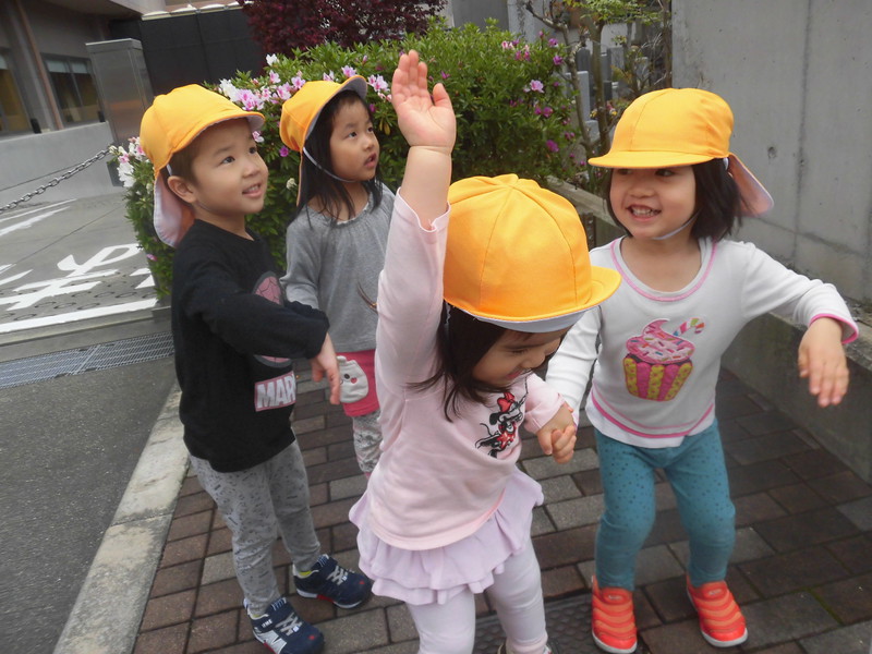 お魚さん大きいね〜！