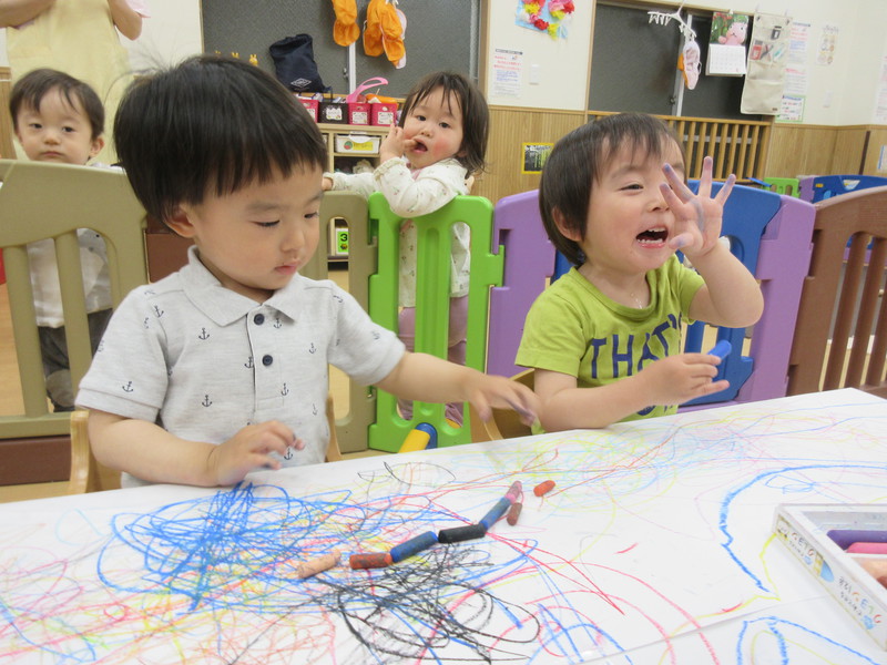 いっぱいついちゃった！