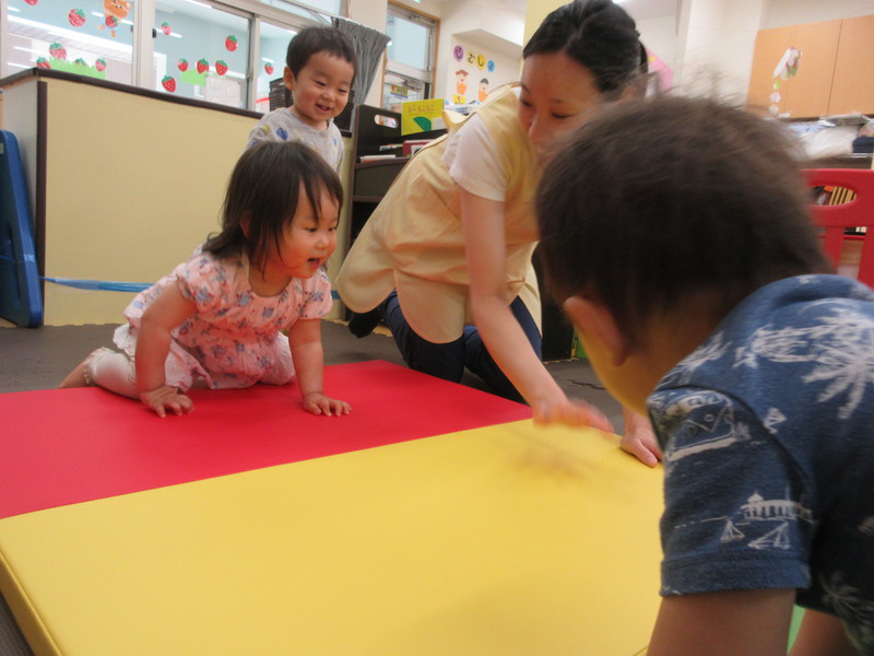 マットあそび楽しいね〜💕