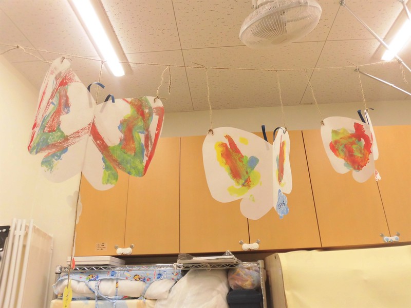 5月制作　ちょうちょ　うさぎ組