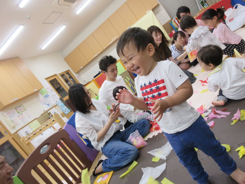 たくさんびりびりしたよ🌻