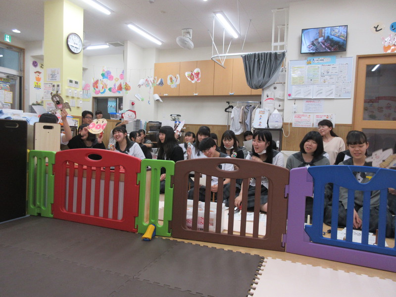 今年も扇町総合高校のみなさんが遊びにきてくれました★