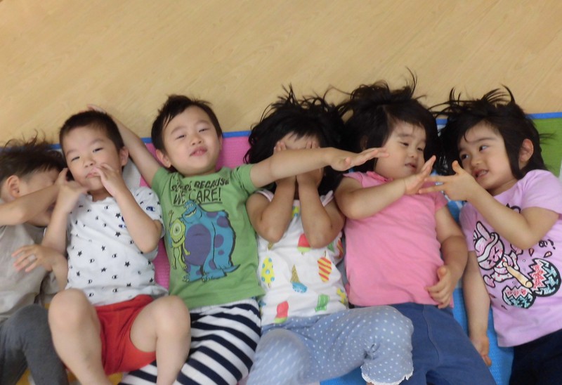 みんなでごろごろ〜〜✨