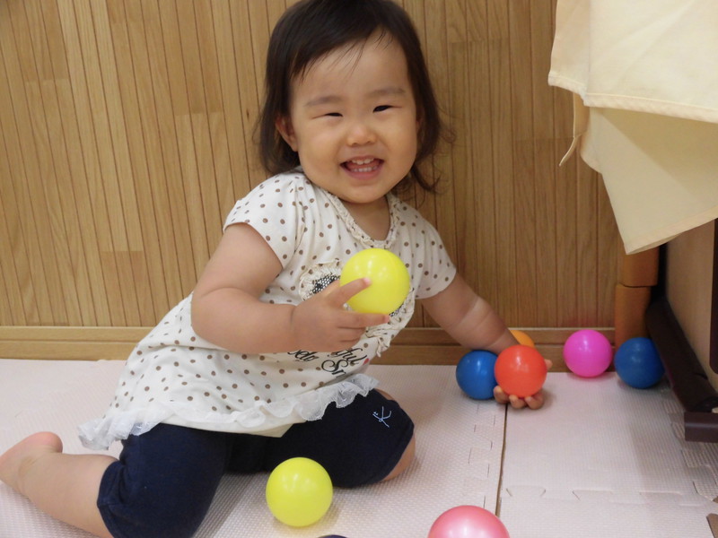 ボールたくさん💛