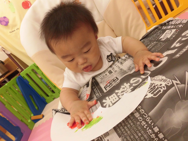 ぺたぺたぬりぬり🎵