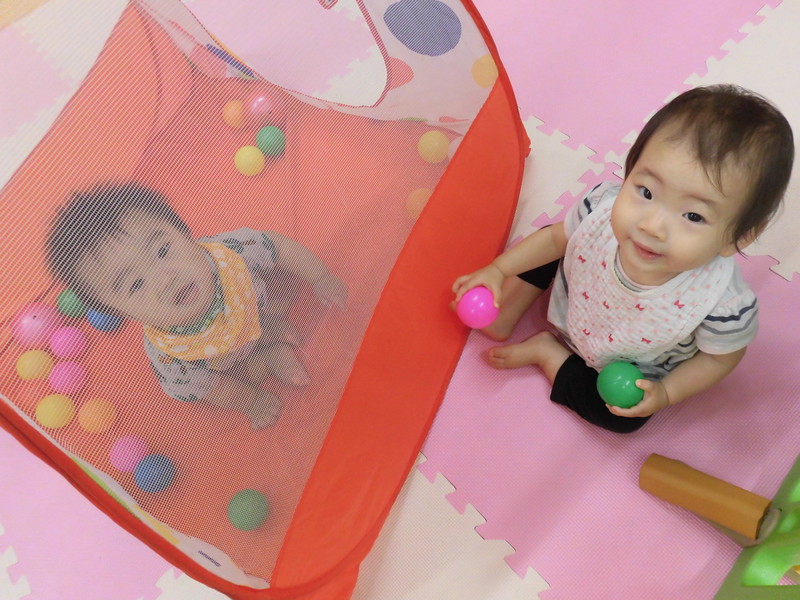 ボールあそびたのしいね☆