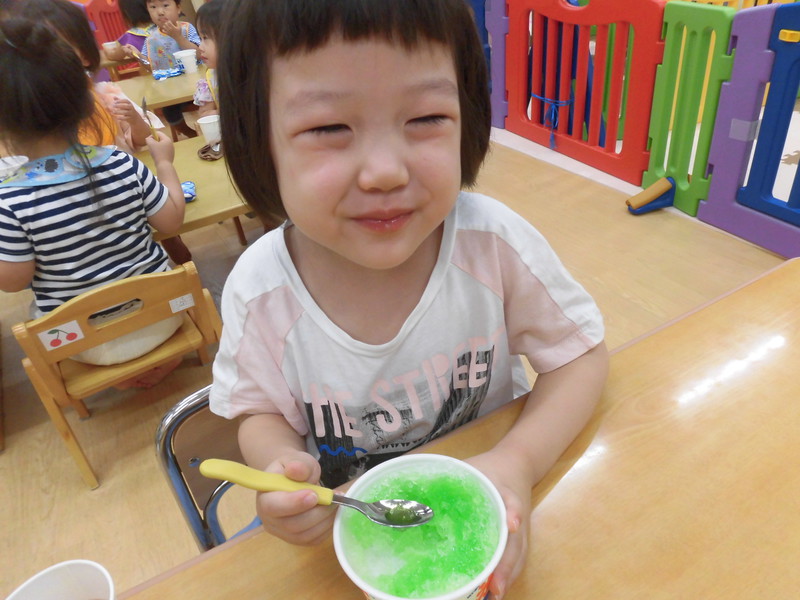 メロン味もおいしいね🍈