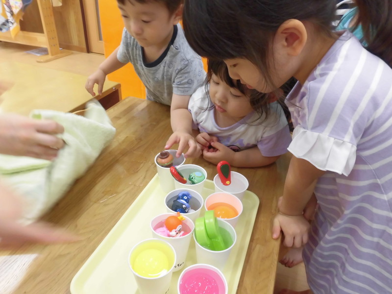 氷の実験🐧わくわく♪