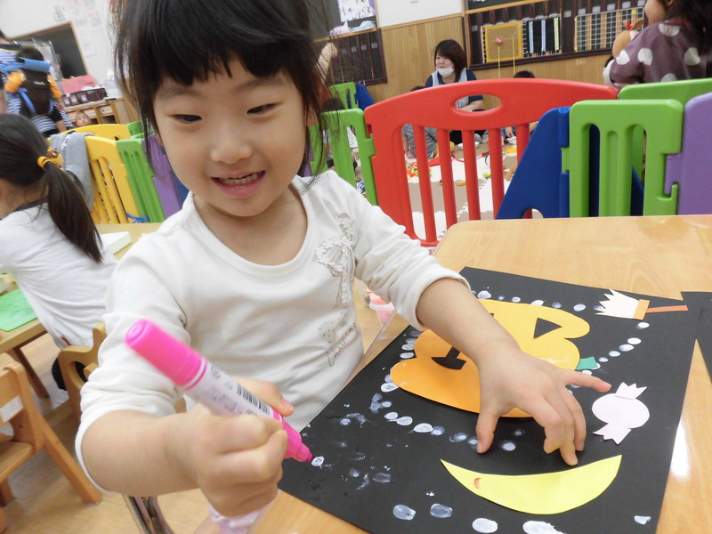 素敵なおばけかぼちゃができたよ🎃