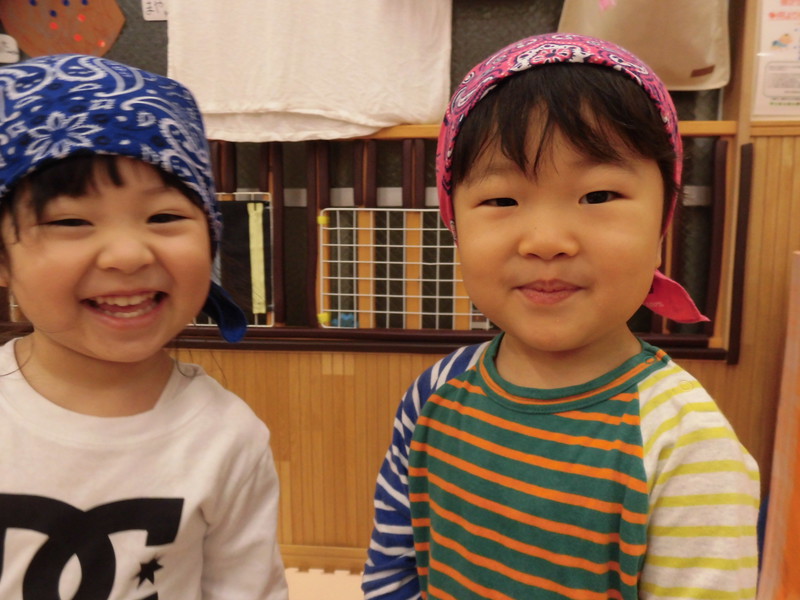 バンダナよく似合うね🎵