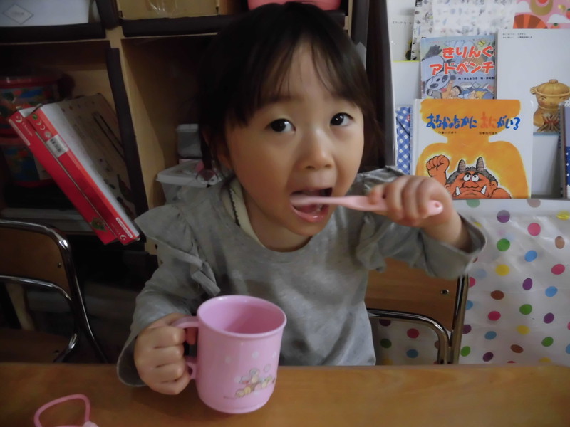 歯磨き上手かな🎵