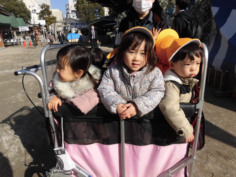 大阪天満宮のとんど神事にお散歩⛩