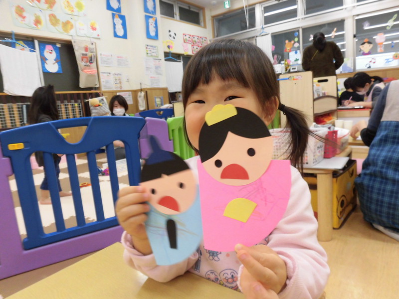 見て見て、すてきなお雛様🎎