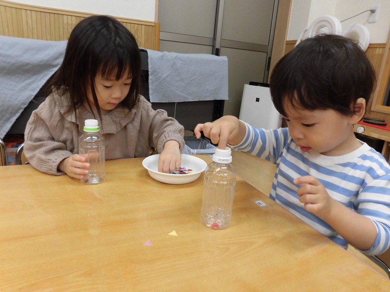 キラキラボトル作り✨