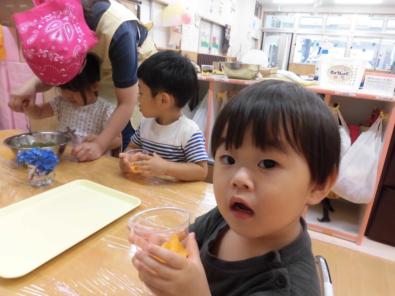 みかん入れてもらっちゃった🍊