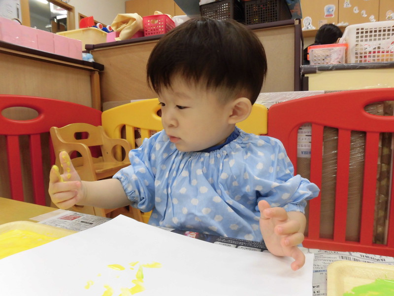 ハンドペイントに挑戦👉