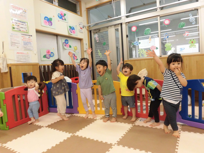 帰りの会で良いお返事😃✋✨