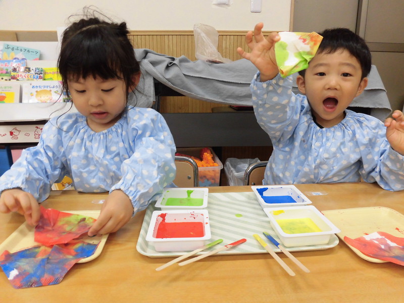 綺麗な色に染まったよ✨