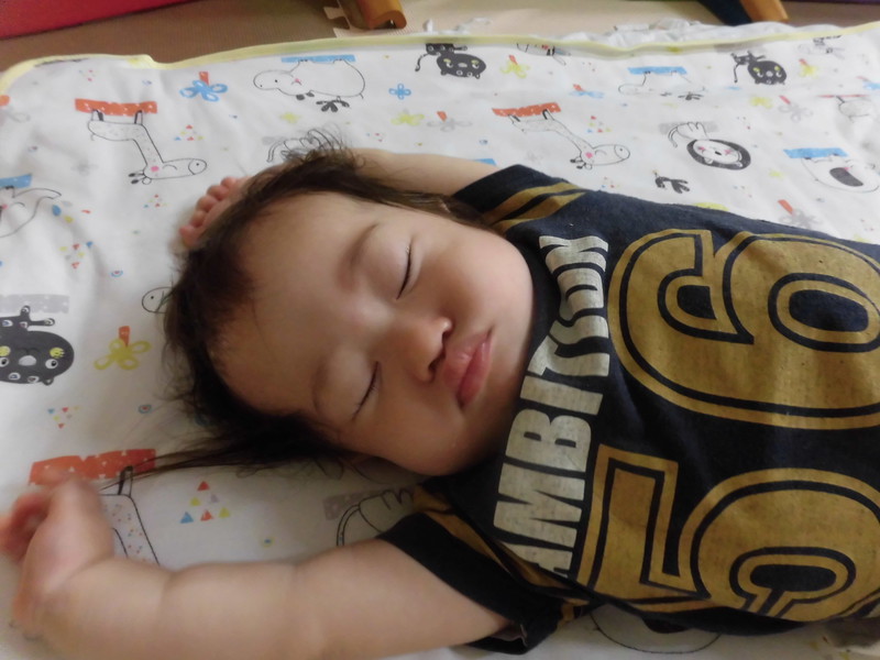 のびのび〜(˘ω˘)