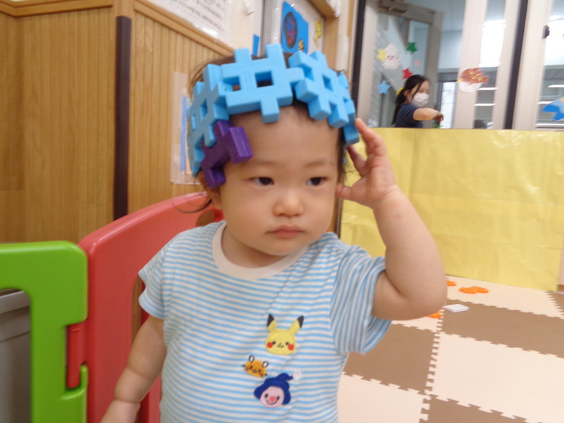 おしゃれな冠でしょ👑