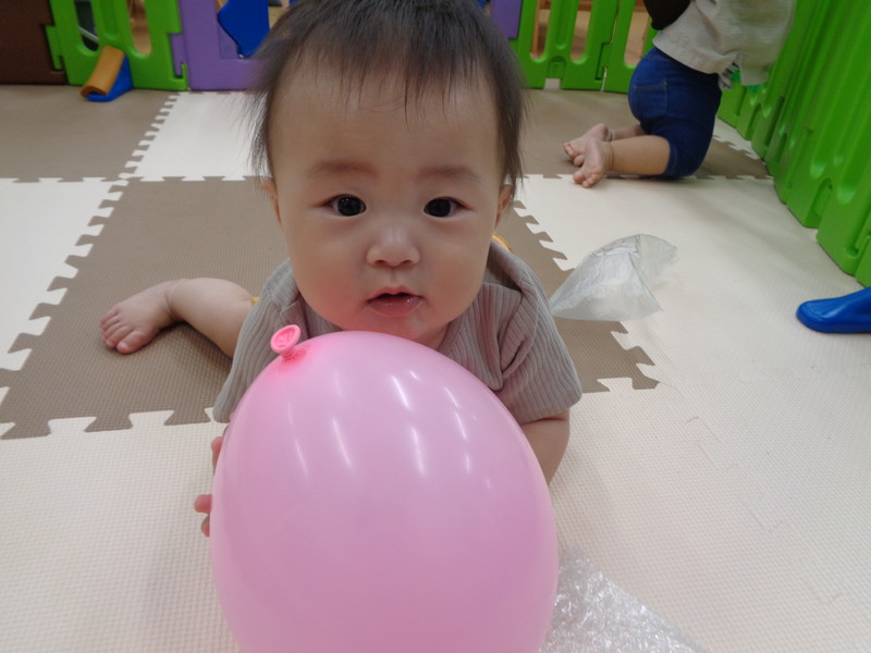 風船つかまえた🎈💕