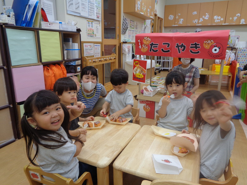 みんなでたこ焼きパーティー🥳