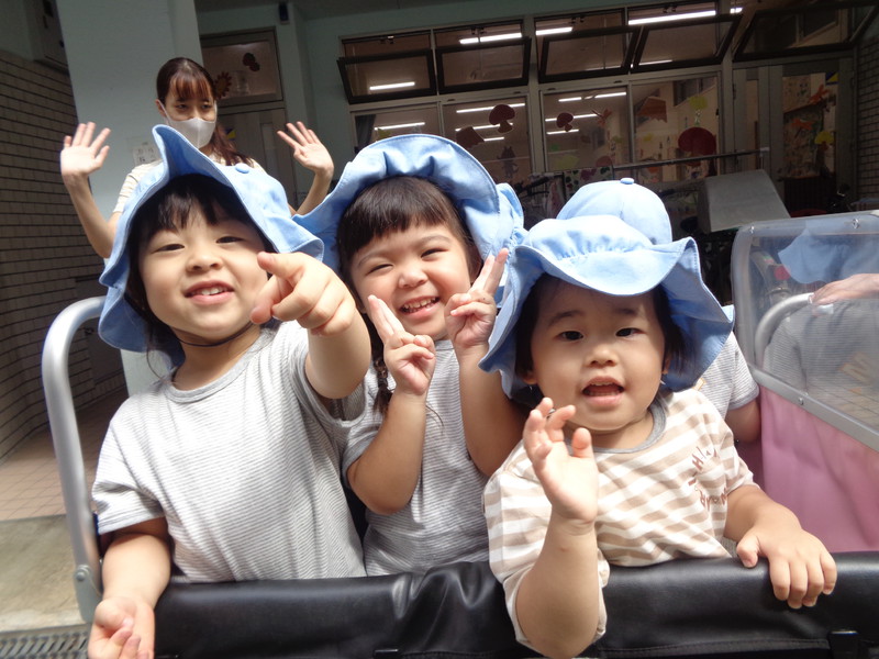 新しい帽子だよ👒💕