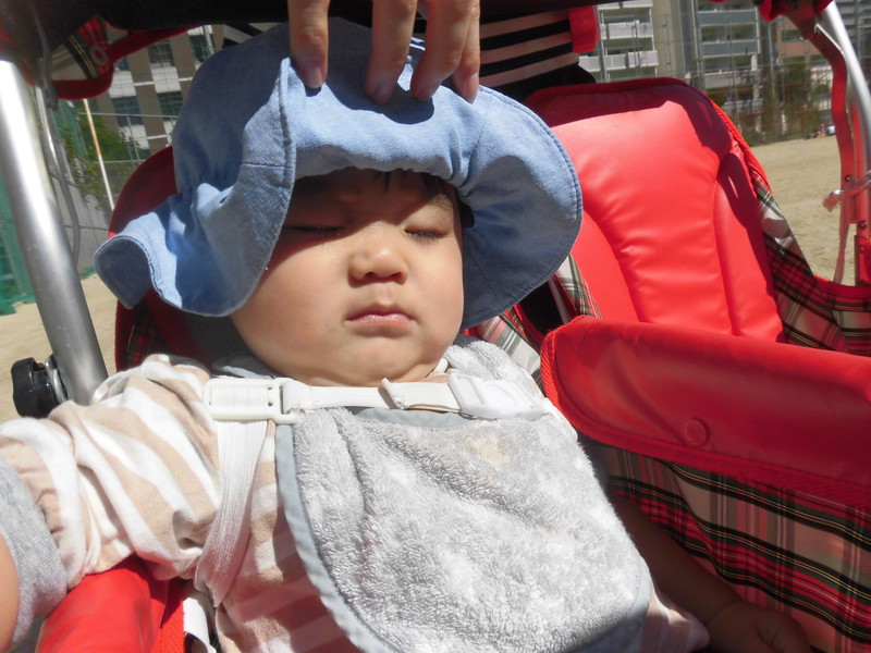 気持ちよくてすやすや・・・💤