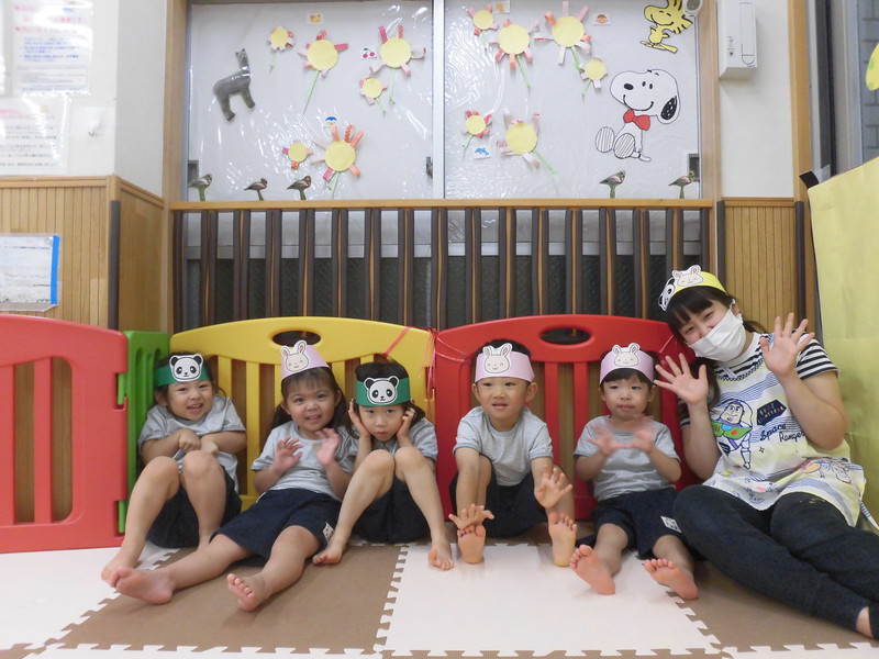 遠足ごっこ楽しかったね🚌