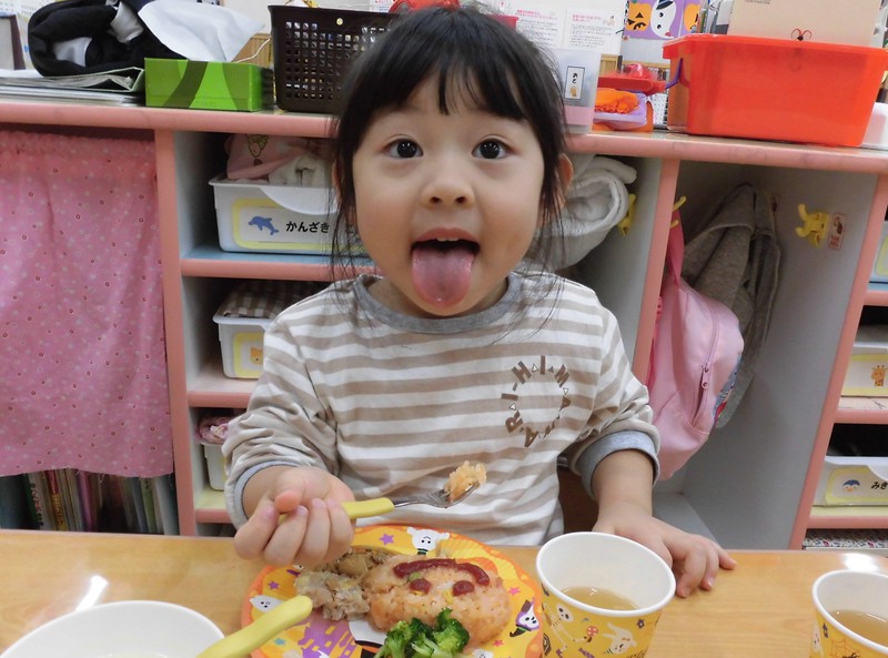 ハロウィンランチだよ💛