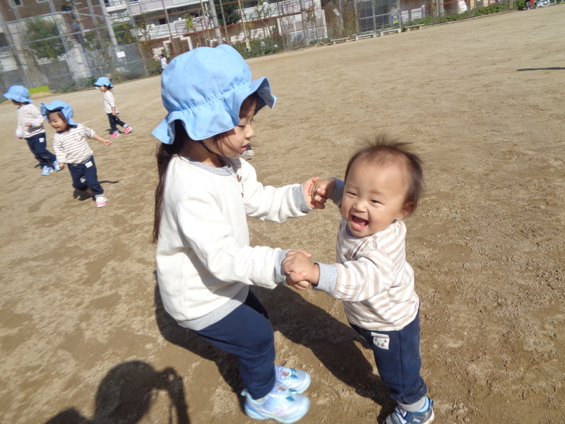 よいしょ、よいしょ💕