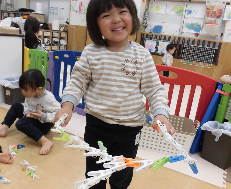 クリップへびの完成🐍✨