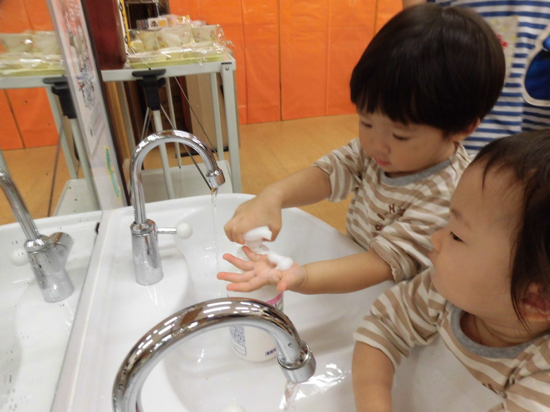 おててピカピカ✋✨