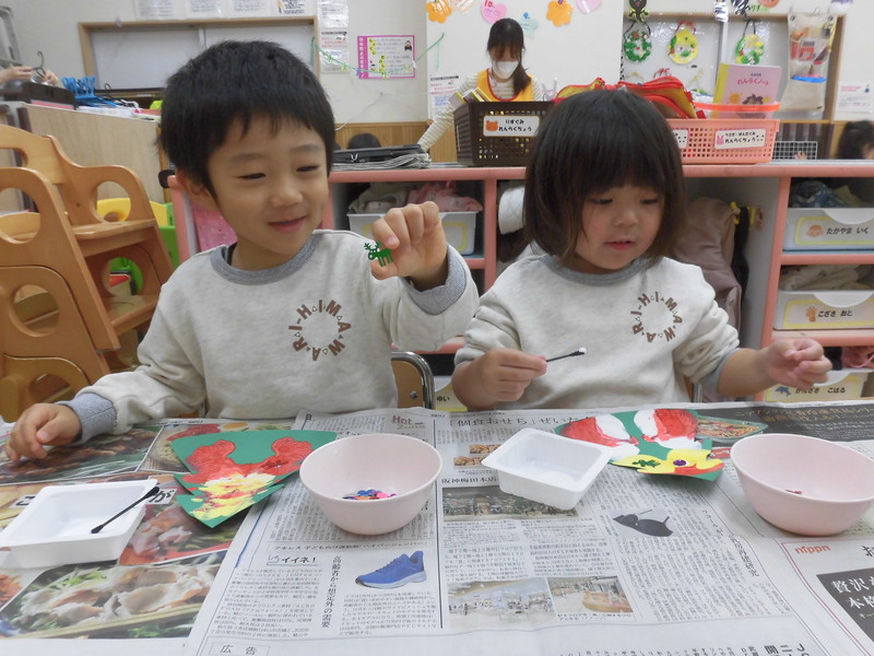 トナカイさんがお気に入り😊