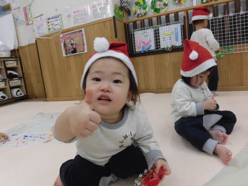 サンタ帽、いいね👍