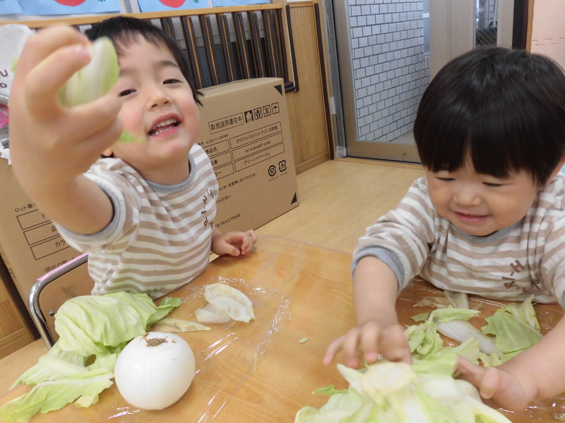 皮むきもしたよ✨