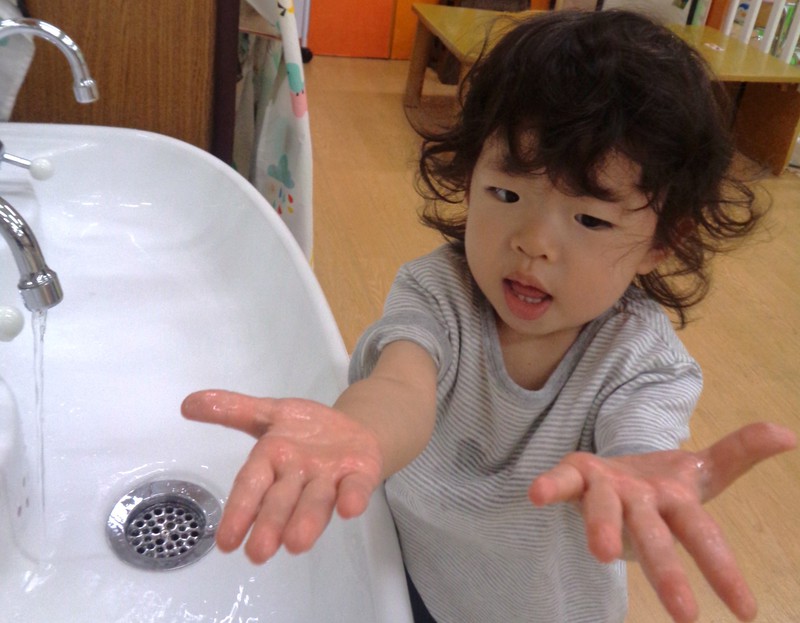 ぴっかぴかだよ✋✨